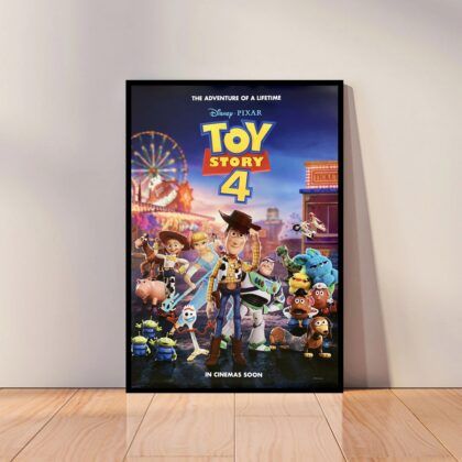 Toy Story Anime Movie Poster Canvas Wall Art Home Decor (No Frame)