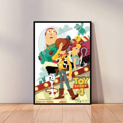 Toy Story Anime Movie Poster Canvas Wall Art Home Decor (No Frame)
