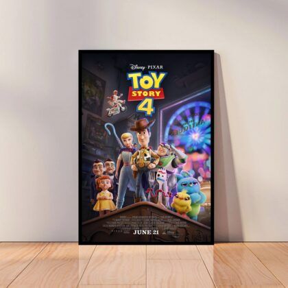 Toy Story Anime Movie Poster Canvas Wall Art Home Decor (No Frame)