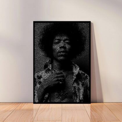 Jimi Hendrix Music Poster Canvas Wall Art Home Decor (No Frame)