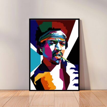 Jimi Hendrix Music Poster Canvas Wall Art Home Decor (No Frame)