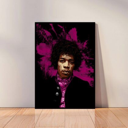 Jimi Hendrix Music Poster Canvas Wall Art Home Decor (No Frame)