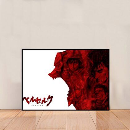 Berserk Manga Japan Anime Poster Canvas Wall Art Home Decor (No Frame)