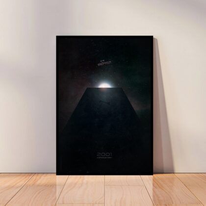 2001 A Space Odyssey Movie Poster Canvas Wall Art Home Decor (No Frame)