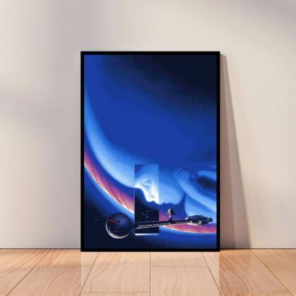 2001 A Space Odyssey Movie Poster Canvas Wall Art Home Decor (No Frame)