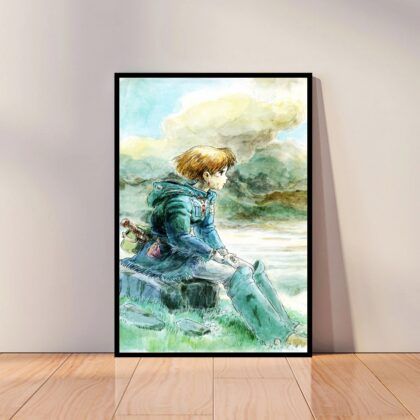 Nausica of the Valley of the Wind Anime Poster Canvas Wall Art Home Decor (No Frame)
