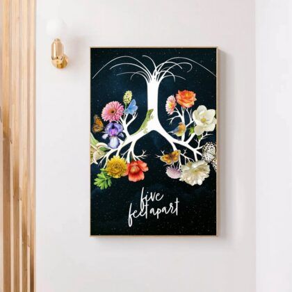 Five Feet Apart movie Poster Canvas Wall Art Home Decor (No Frame)