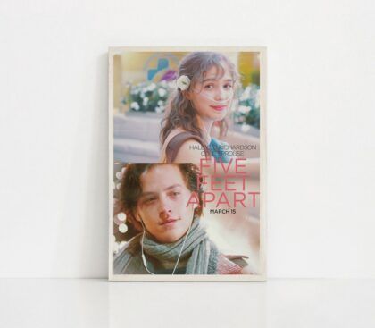 Five Feet Apart movie Poster Canvas Wall Art Home Decor (No Frame)