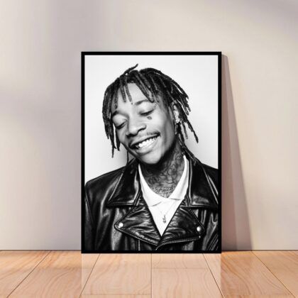 Wiz Khalifa Rapper Hip Hop Music Poster Canvas Wall Art Home Decor (No Frame)