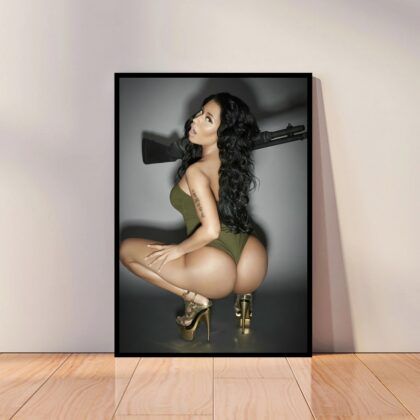 Nicki Minaj Music Poster Canvas Wall Art Home Decor (No Frame)
