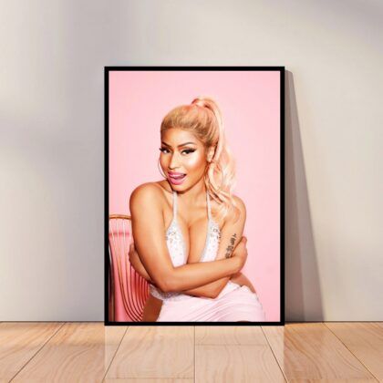 Nicki Minaj Music Poster Canvas Wall Art Home Decor (No Frame)