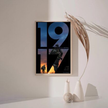 1917 Classic MOVIE Poster Canvas Wall Art Home Decor (No Frame)