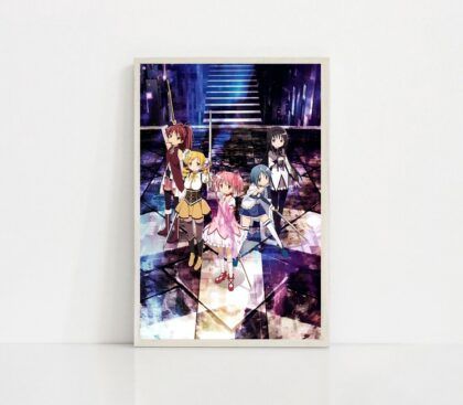 Puella Magi Madoka Magica the Movie ANIME Poster Canvas Wall Art Home Decor (No Frame)