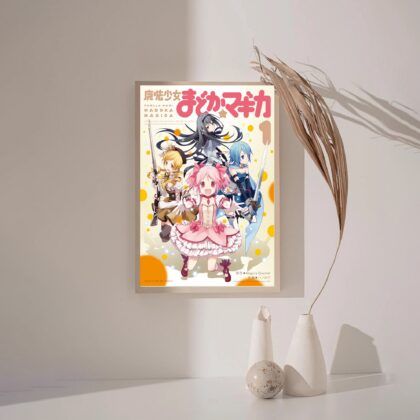 Puella Magi Madoka Magica the Movie ANIME Poster Canvas Wall Art Home Decor (No Frame)