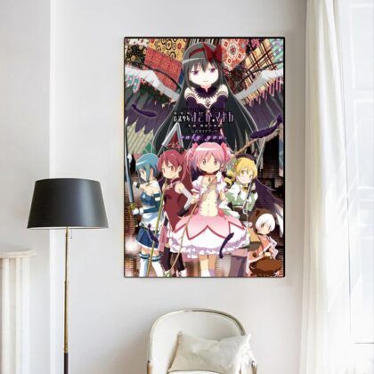 Puella Magi Madoka Magica the Movie ANIME Poster Canvas Wall Art Home Decor (No Frame)