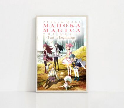 Puella Magi Madoka Magica the Movie ANIME Poster Canvas Wall Art Home Decor (No Frame)