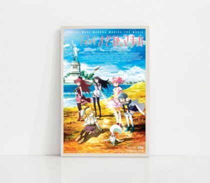 Puella Magi Madoka Magica the Movie ANIME Poster Canvas Wall Art Home Decor (No Frame)