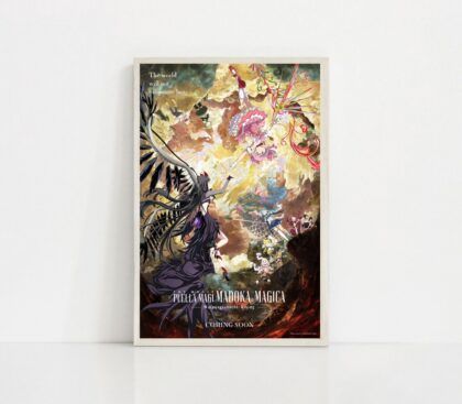 Puella Magi Madoka Magica the Movie ANIME Poster Canvas Wall Art Home Decor (No Frame)