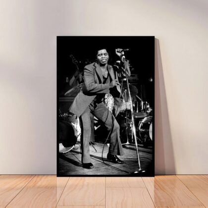 James Brown Music Poster Canvas Wall Art Home Decor (No Frame)
