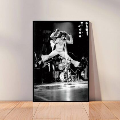 James Brown Music Poster Canvas Wall Art Home Decor (No Frame)