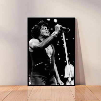 James Brown Music Poster Canvas Wall Art Home Decor (No Frame)