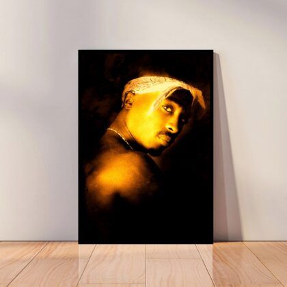 Tupac Shakur 2pac Music Poster Canvas Wall Art Home Decor (No Frame)