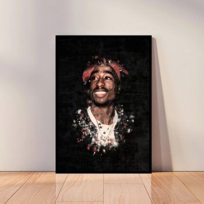 Tupac Shakur 2pac Music Poster Canvas Wall Art Home Decor (No Frame)