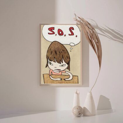 Nara Yoshitomo Poster Canvas Wall Art Home Decor (No Frame)