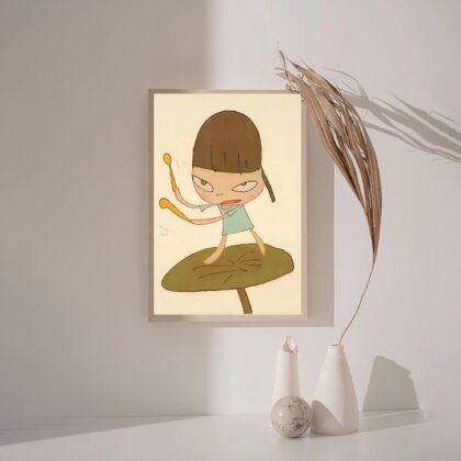 Nara Yoshitomo Poster Canvas Wall Art Home Decor (No Frame)
