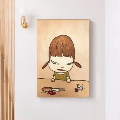 Nara Yoshitomo Poster Canvas Wall Art Home Decor (No Frame)