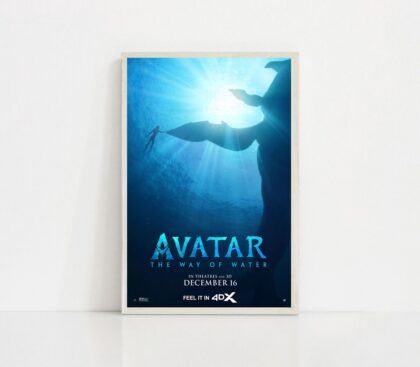 Avatar The Way of Water movie Poster Canvas Wall Art Home Decor (No Frame)