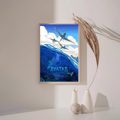 Avatar The Way of Water movie Poster Canvas Wall Art Home Decor (No Frame)