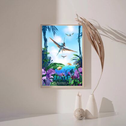 Avatar The Way of Water movie Poster Canvas Wall Art Home Decor (No Frame)