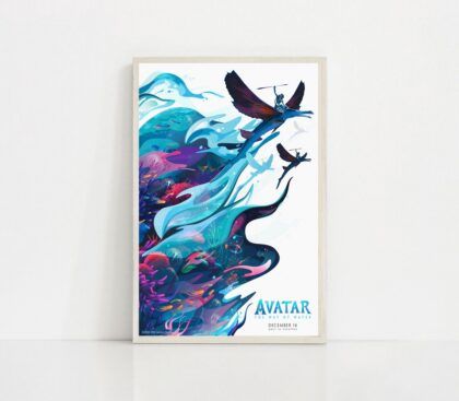 Avatar The Way of Water movie Poster Canvas Wall Art Home Decor (No Frame)