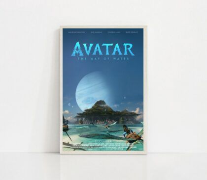 Avatar The Way of Water movie Poster Canvas Wall Art Home Decor (No Frame)