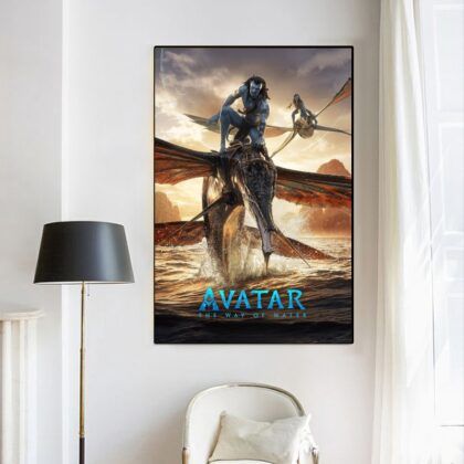 Avatar The Way of Water movie Poster Canvas Wall Art Home Decor (No Frame)