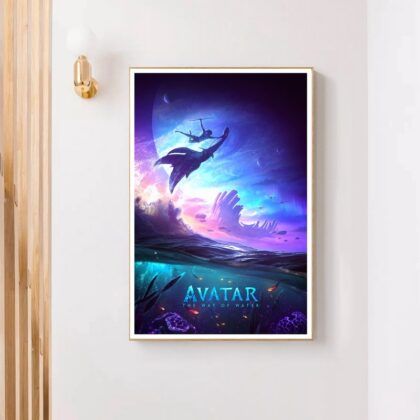 Avatar The Way of Water movie Poster Canvas Wall Art Home Decor (No Frame)