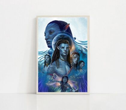 Avatar The Way of Water movie Poster Canvas Wall Art Home Decor (No Frame)