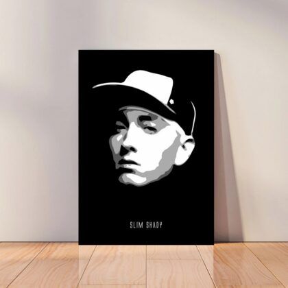 Eminem Music Poster Canvas Wall Art Home Decor (No Frame)