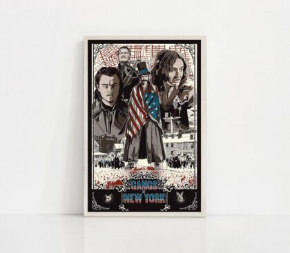 Gangs of New York movie Poster Canvas Wall Art Home Decor (No Frame)