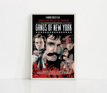 Gangs of New York movie Poster Canvas Wall Art Home Decor (No Frame)