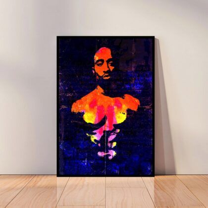 Tupac Shakur 2pac Music Poster Canvas Wall Art Home Decor (No Frame)