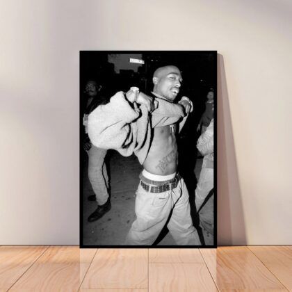 Tupac Shakur 2pac Music Poster Canvas Wall Art Home Decor (No Frame)