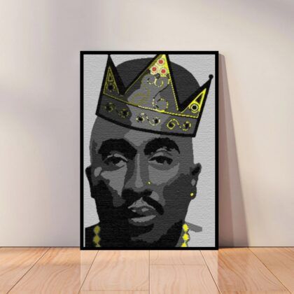Tupac Shakur 2pac Music Poster Canvas Wall Art Home Decor (No Frame)