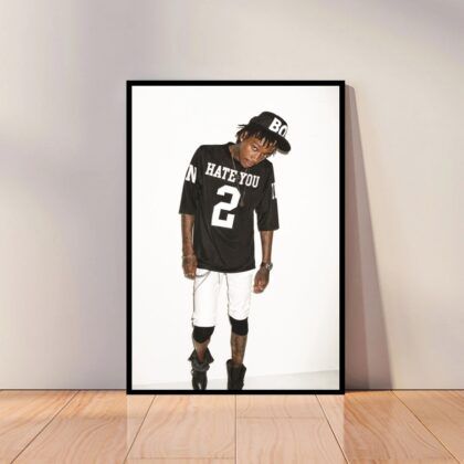 Wiz Khalifa Rapper Hip Hop Music Poster Canvas Wall Art Home Decor (No Frame)
