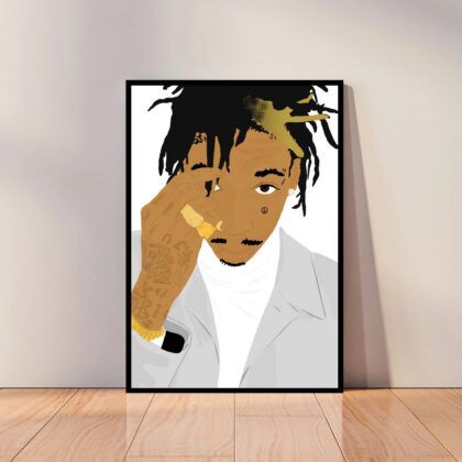 Wiz Khalifa Rapper Hip Hop Music Poster Canvas Wall Art Home Decor (No Frame)
