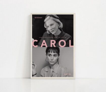 Carol 2015 MOVIE Poster Canvas Wall Art Home Decor (No Frame)
