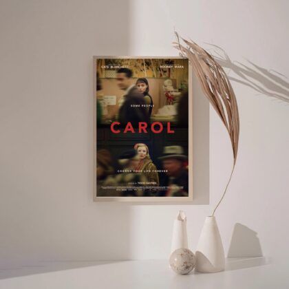 Carol 2015 MOVIE Poster Canvas Wall Art Home Decor (No Frame)