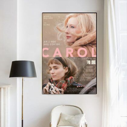Carol 2015 MOVIE Poster Canvas Wall Art Home Decor (No Frame)