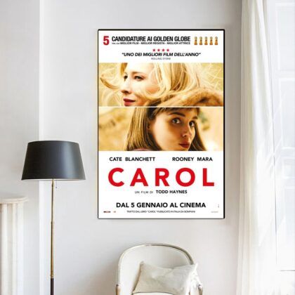 Carol 2015 MOVIE Poster Canvas Wall Art Home Decor (No Frame)